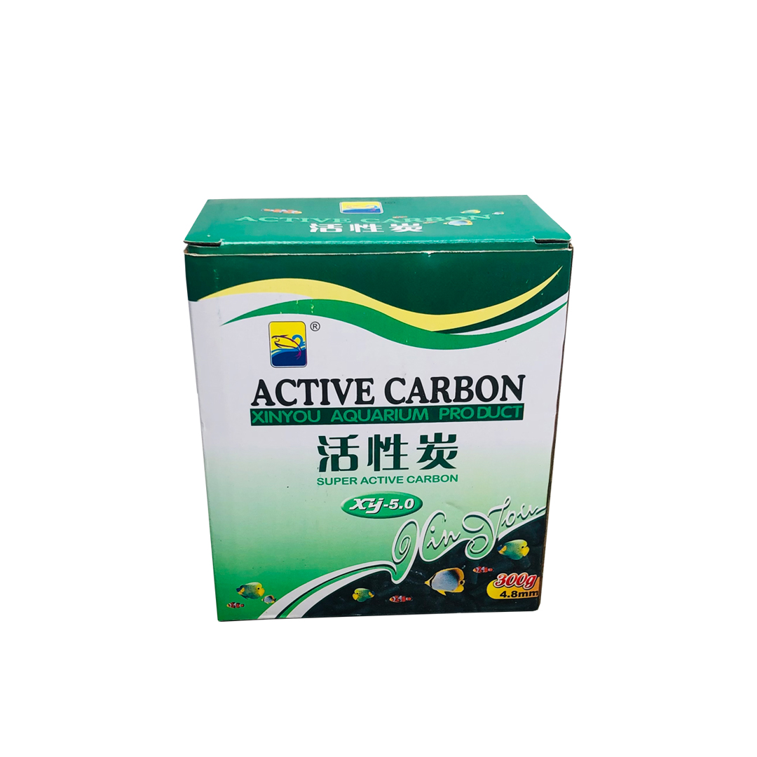 زغال اکتیو آکواریوم مدل XINYOU وزن ۳۰۰ گرم زغال اکتیو آکواریوم مدل XINYOU وزن 300 گرم